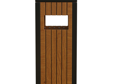 Outdoor Trash Bins 03 3Dモデル