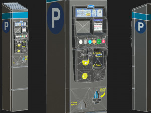 NY Parking Terminal 3D Model