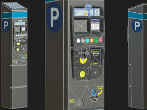 NY Parking Terminal 3D Model