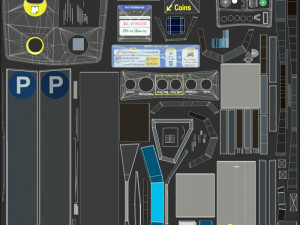 NY Parking Terminal 3D Model