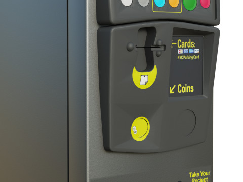 NY Parking Terminal 3D Model