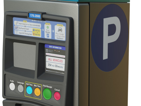 NY Parking Terminal 3D Model