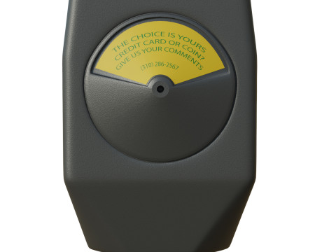LA Parking Terminal 3D Model