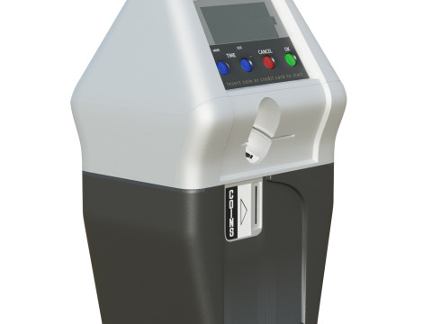 LA Parking Terminal 3D Model