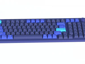 Keychron Q5 Gateron Red 3D Model
