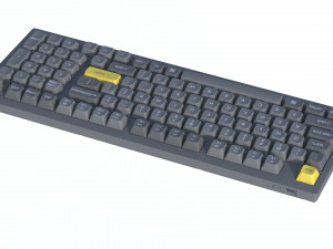 Keychron Q5 Gateron Red 3D Модель