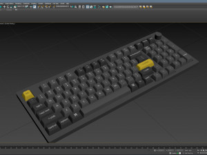 Keychron Q5 Gateron Red 3D Модель