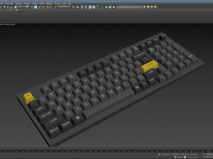 Keychron Q5 Gateron Red 3D Model