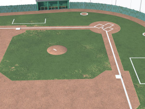 Baseball Field 3D Model