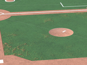 Baseball Field 3D Model