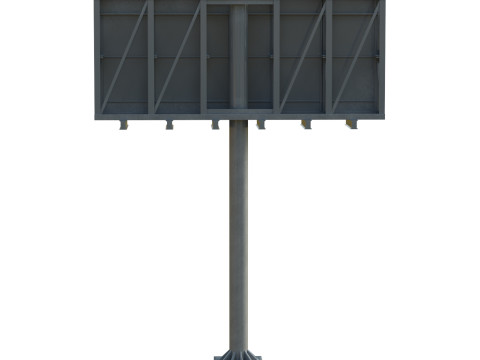 Highway Sign 01 3D Model