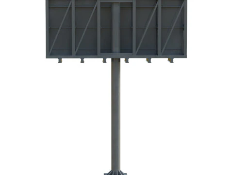 Highway Sign 01 3D Model