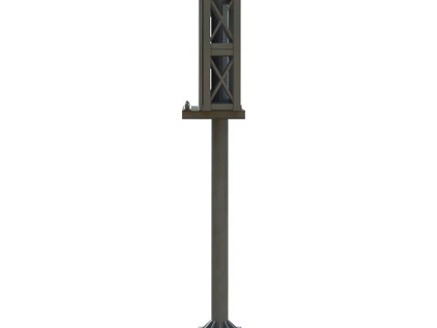 Highway Sign 01 3D Model