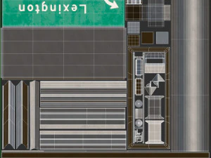 Highway Sign 03 3D Model