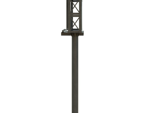 Highway Sign 03 3D मॉडल