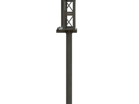 Highway Sign 03 3D Model