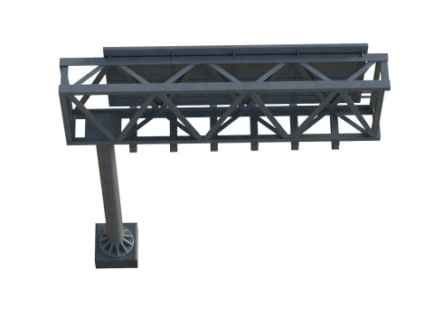 Highway Sign 03 3D मॉडल