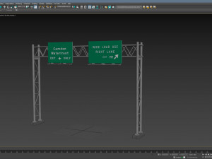 Highway Sign 04 Modèle 3D