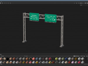 Highway Sign 04 Modèle 3D