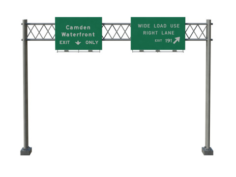 Highway Sign 04 Modèle 3D