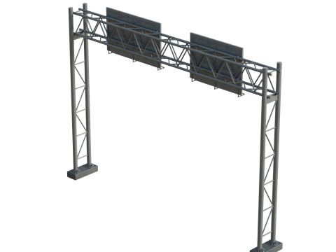 Highway Sign 04 Modèle 3D