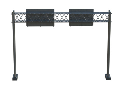 Highway Sign 04 Modèle 3D