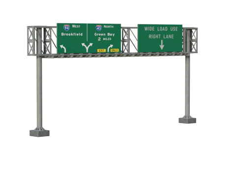 Highway Sign 06 3D Model