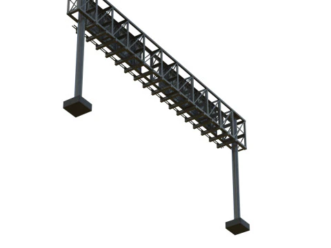 Highway Sign 06 3D Model