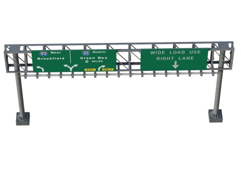 Highway Sign 06 3D Model