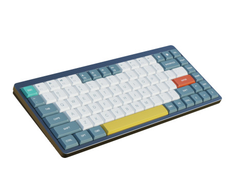 Nuphy AIR75 Keyboard Modelo 3D