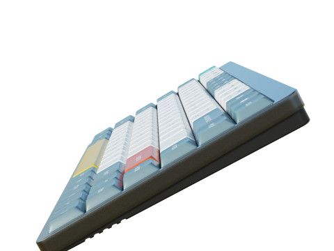 Nuphy AIR75 Keyboard Modelo 3D