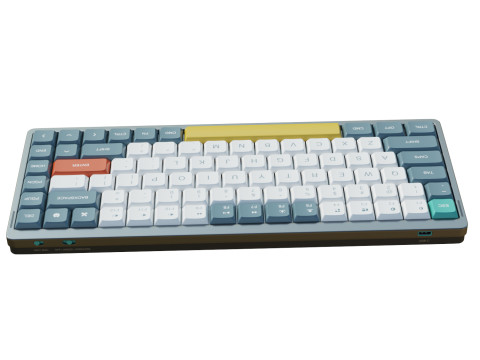 Nuphy AIR75 Keyboard Modelo 3D
