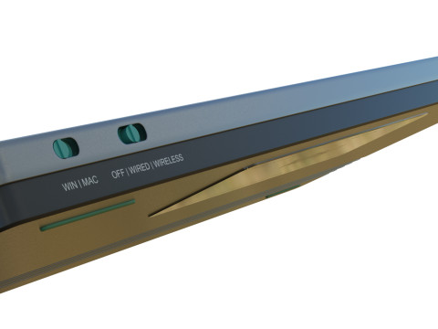 Nuphy AIR75 Keyboard Modelo 3D