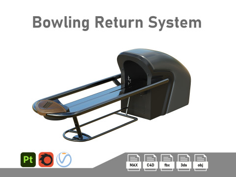 Bowling Return System 3D Model