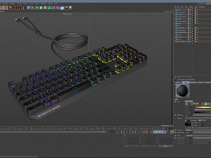 Asus ROG Strix Black 3D-Modell