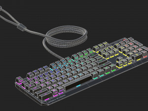 Asus ROG Strix Black 3D-Modell