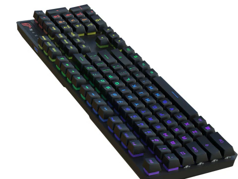 Asus ROG Strix Preto Modelo 3D