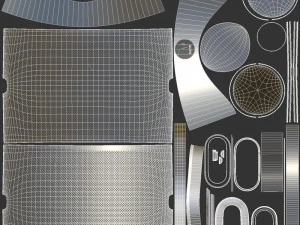 다이슨 공기청정기 3D 모델