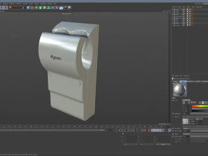 Dyson Airblade db AB14 Modelo 3D