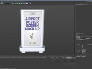 Advertising Billboard 3D Модель