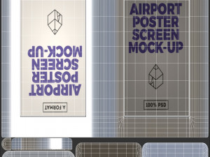 Advertising Billboard 3D Модель