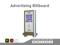 Advertising Billboard 3D Model