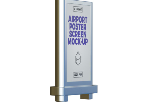 Advertising Billboard 3D Модель