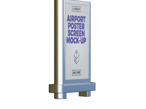 Advertising Billboard 3D Model