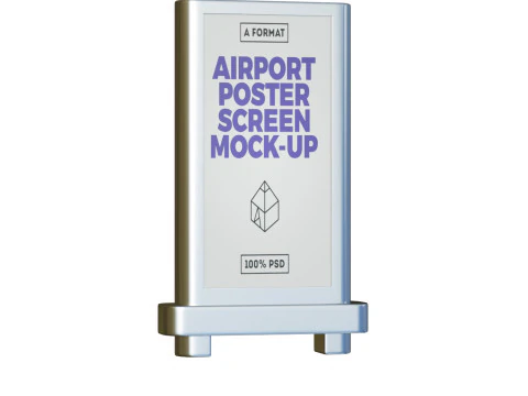 Advertising Billboard 3D Model