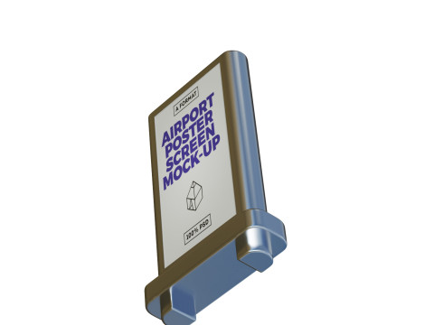 Advertising Billboard 3D Модель