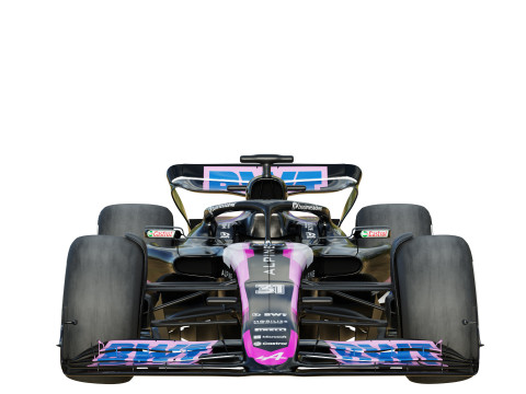 F1 Alpine A523 2023 3D Model
