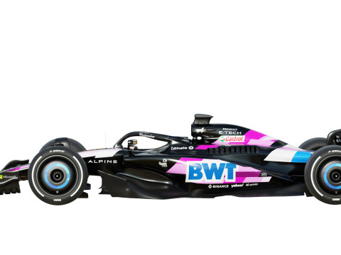 F1 Alpine A523 2023 3D Model