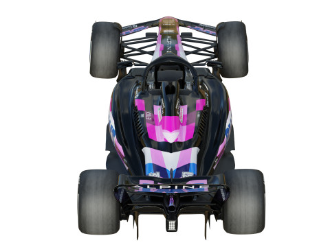 F1 Alpine A523 2023 3D Model