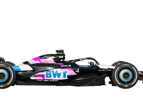F1 Alpine A523 2023 3D Model